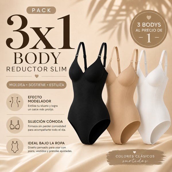 PACK 3x1 Body Reductor Slim