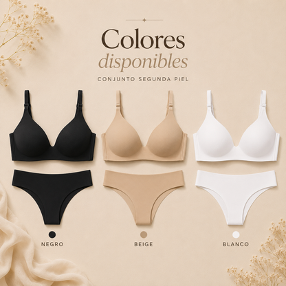 Conjunto Corpiño y Less Segunda Piel